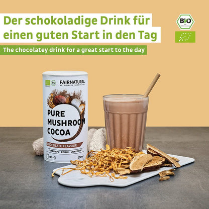 Poudre de cacao bio aux champignons
