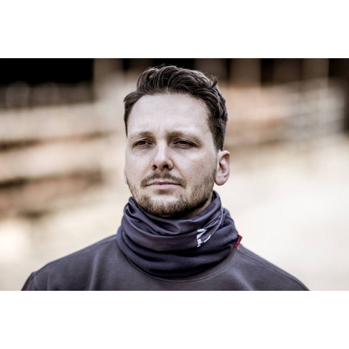 Toile tubulaire multifonctionnelle NITRAS, anthracite Polyester : 100% | Paquet (1 pièce)