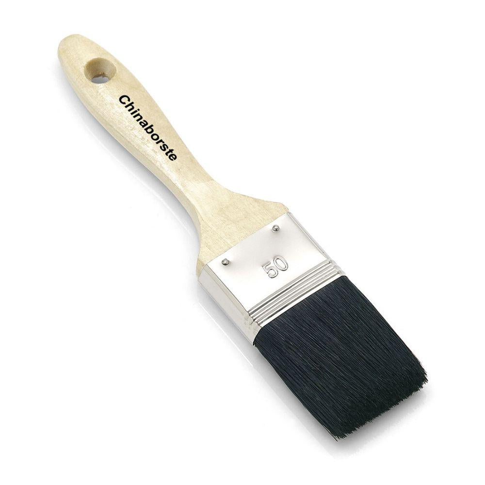 Le pinceau à laque Nölle Profi Brush 10 de Nölle Profi Brush Bürsten- & Pinseltechnik e.K. dispose d'un manche en bois, d'une virole nickelée et de poils noirs pour une qualité de peinture.
