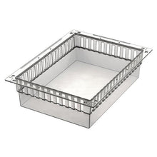 Das Novocal PC-Modul ist ein transparenter, teilbarer, rechteckiger Kunststoffbehälter mit geschlitzten Seiten und flachem Boden, mit den Maßen 400 x 300 x 100 mm (BxTxH) inkl. Auszugsstopps. Auszugsstopps - perfekt für die PC-Aufbewahrung und Organisation. Verpackung: 1 Stück.