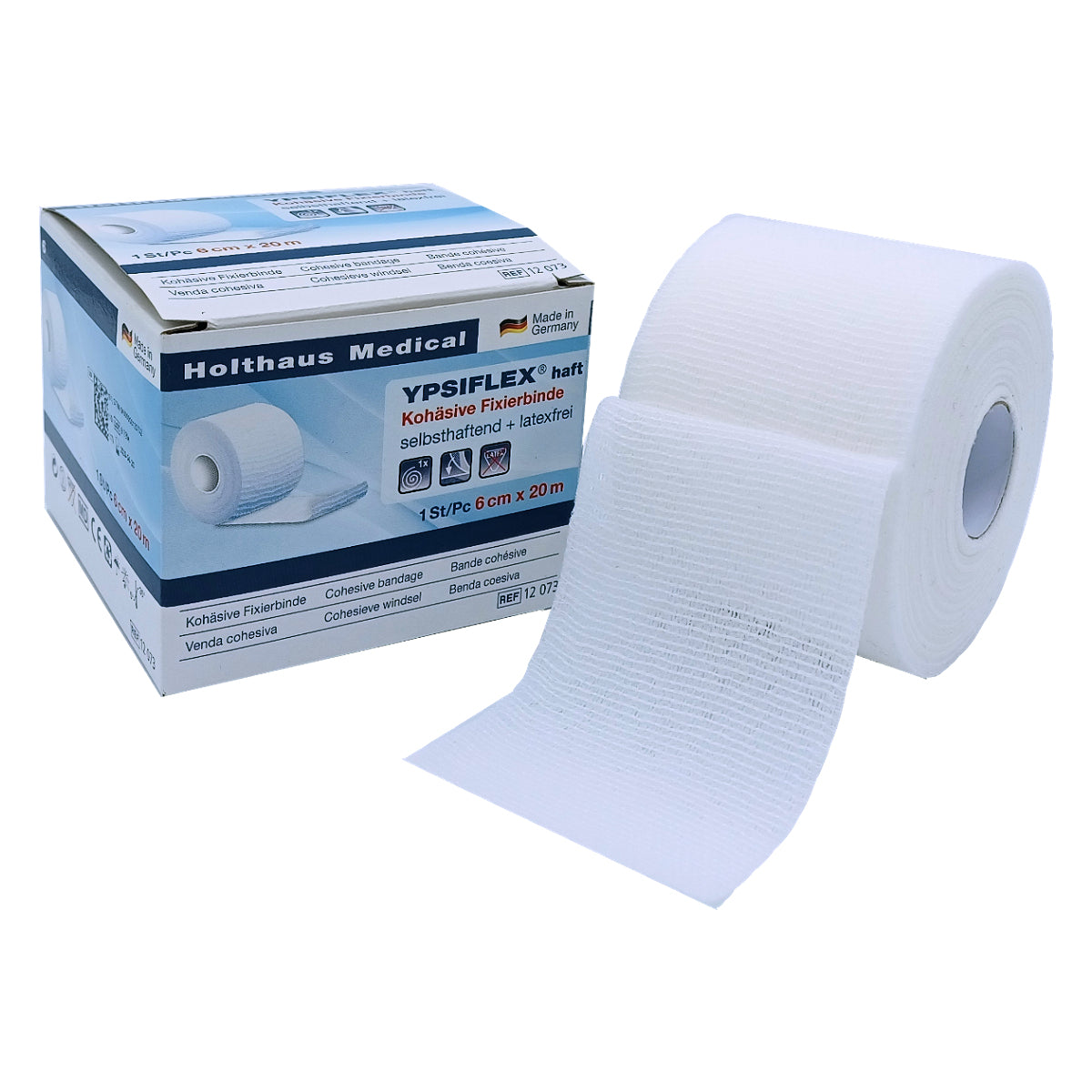 Pansement de fixation adhésif cohésif YPSIFLEX®, sans latex | Paquet (1 rouleau)