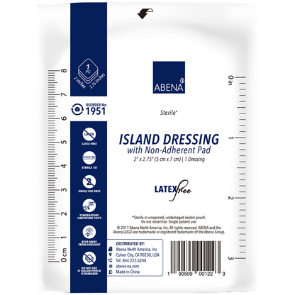 Un sac à déchets transparent de 120L avec cordon de serrage (700x1010mm, 55 my) d'Abena Re-Seller GmbH, vendu en rouleaux de 10 sacs. Le sac a des marquages bleus le long des côtés, ressemblant à des lignes de règle.