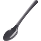 La cuillère à thé réutilisable, 14 cm, noire, PP de Abena Re-Seller GmbH (paquet de 100 pièces) est une cuillère à thé noire réutilisable en polypropylène avec un long manche - un choix écologique pour un usage quotidien.