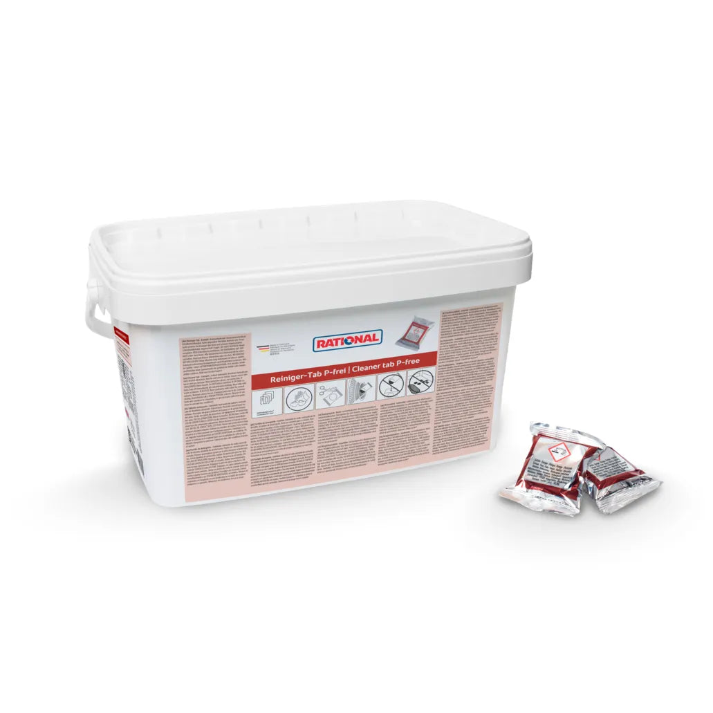 Pastille nettoyante RATIONAL sans P | Seaux (130 pièces)