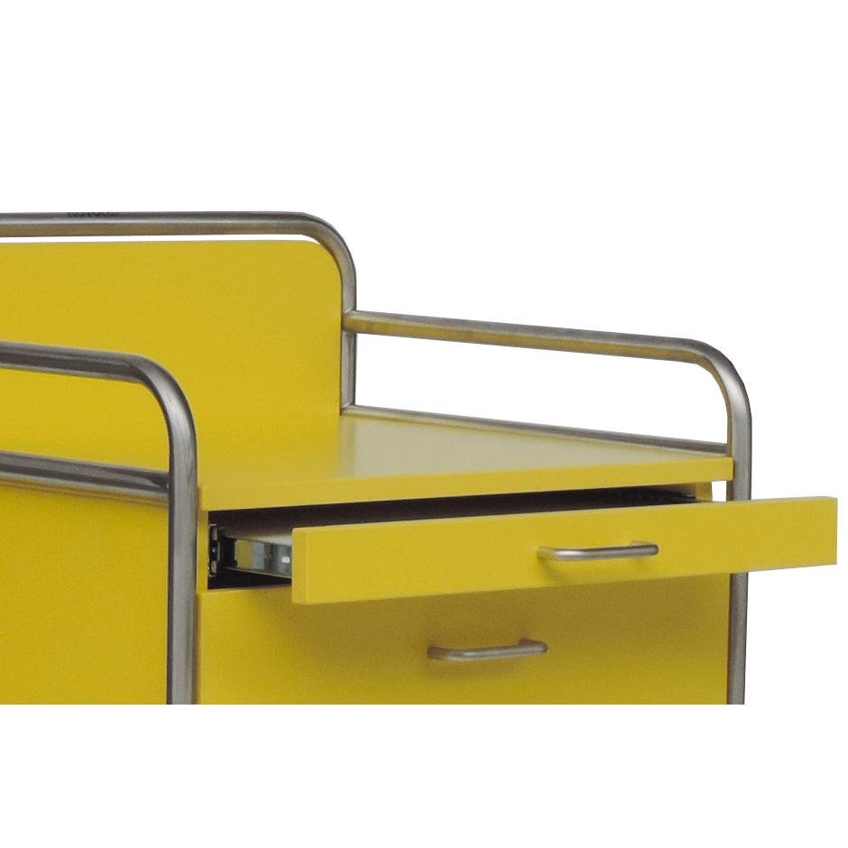La tablette d'écriture extensible Novocal, à monter dans l'armoire, offre une surface de travail peu encombrante grâce à sa tablette extensible et est disponible en paquet de 1 pièce.