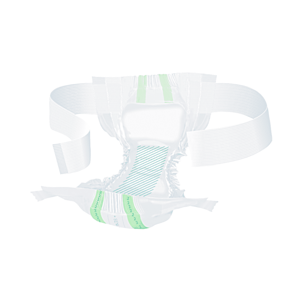 Protection d'incontinence avec ceinture