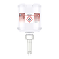 Le nettoyant pour sièges de toilettes Tork 420302 Premium, livré dans une boîte contenant huit bouteilles et fabriqué par TORK - Essity Professional Hygiene Germany GmbH, favorise l'hygiène en empêchant les contaminations croisées. La bouteille distributrice transparente contient un mode d'emploi et dispose d'une buse inférieure pour une utilisation facile. De plus, elle est marquée d'un symbole d'avertissement pour les substances inflammables pour des raisons de sécurité.