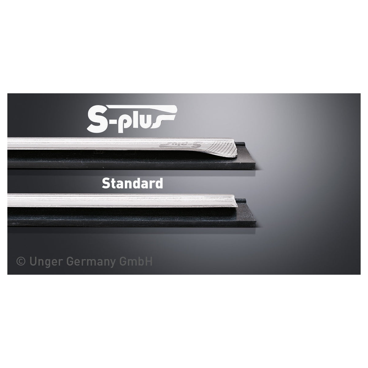 Unger S-Schiene Plus, mit Soft-Gummi 35 cm
