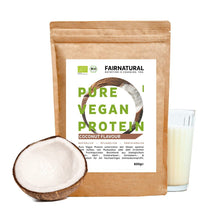 Poudre de protéine vegan bio noix de coco sans soja