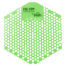 Filtre d'urinoir parfumé FRE-PRO Wave 3D, parfum « Cucumber Melon » des deux côtés