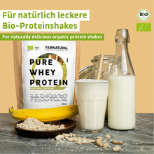 Poudre de protéine de lactosérum biologique neutre