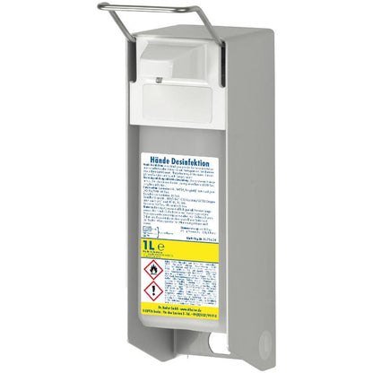 Distributeur mural avec boîtier en aluminium 1 pièce.