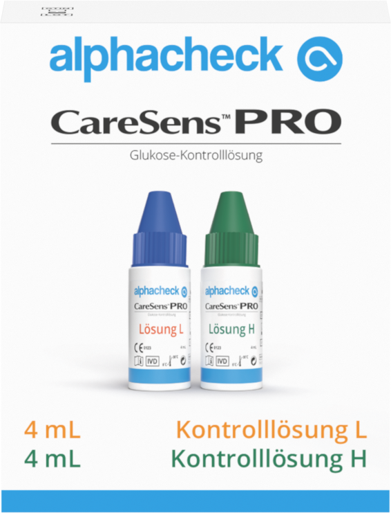 Solution de contrôle CareSens Pro H | Flacon (4 ml)