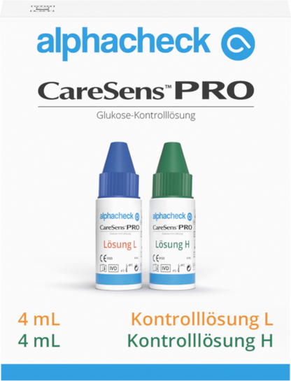 Solution de contrôle CareSens Pro H | Flacon (4 ml)