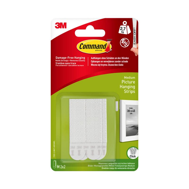 Bandes de montage d'images Medium Command™ M 17201-2, 2 ensembles/paquet | Pack (2 ensembles)