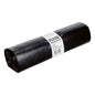 Sacs poubelle Deiss en LDPE recyclé, 240 litres, 1000x1250x0,06 mm, noir | Rouleau (10 pièces)
