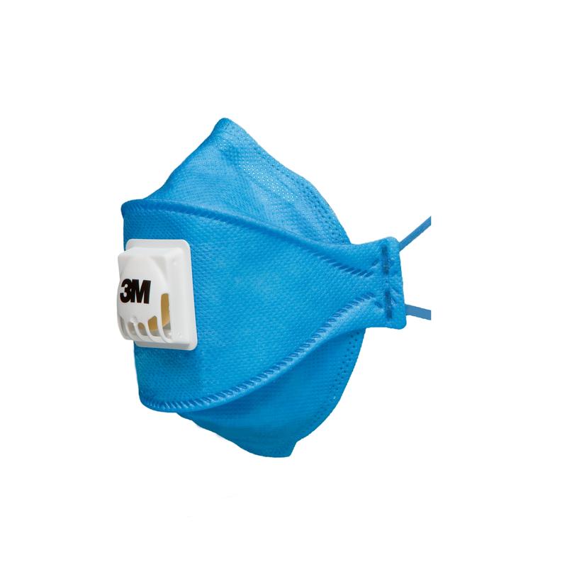 Masque anti-particules 3M™ Aura™, FFP2, avec valve, 9422+ | Paquet (10 pièces)