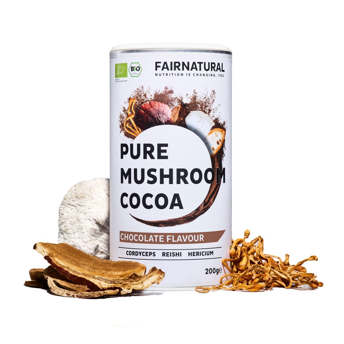 Poudre de cacao bio aux champignons
